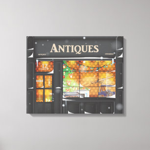 Antiques Store Canvastryck