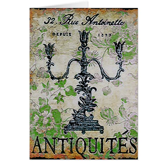 Antiquities ~ Card OBS Kort (Framsidan)