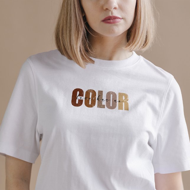 Antirasismcitat, KÄRLEK HAR INGET FÄRG, jämlikhet T Shirt (Skapare uppladdad)