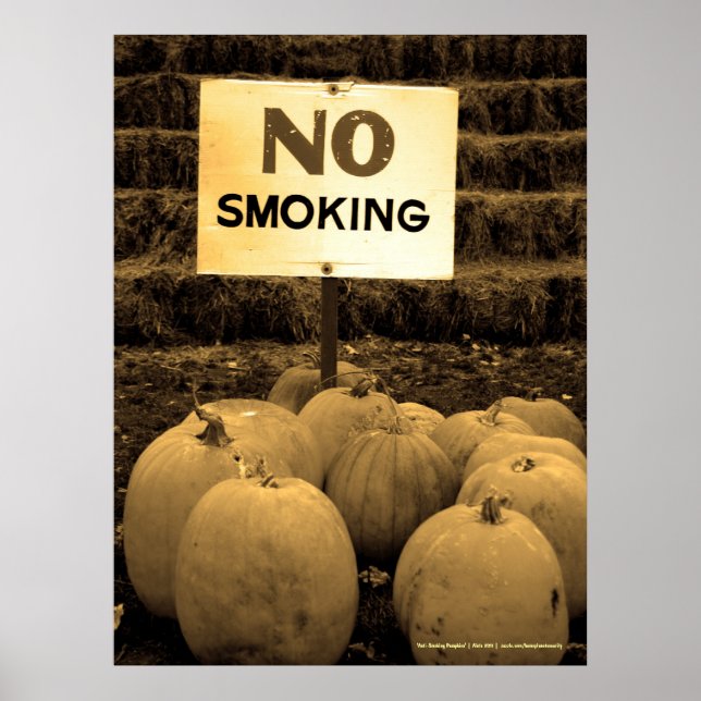 Antirökpumpor - Sepiaton Poster (Framsidan)