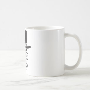 AntiSec AntiSecurity Hackerlogotyp Kaffemugg