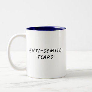 Antisemit-Tårar Två-Tonad Mugg