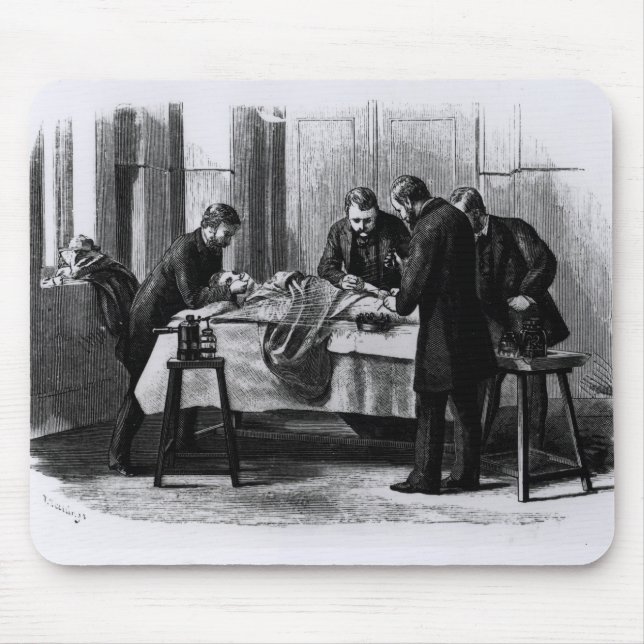 Antiseptisk kirurgi, 1882 musmatta (Framsidan)