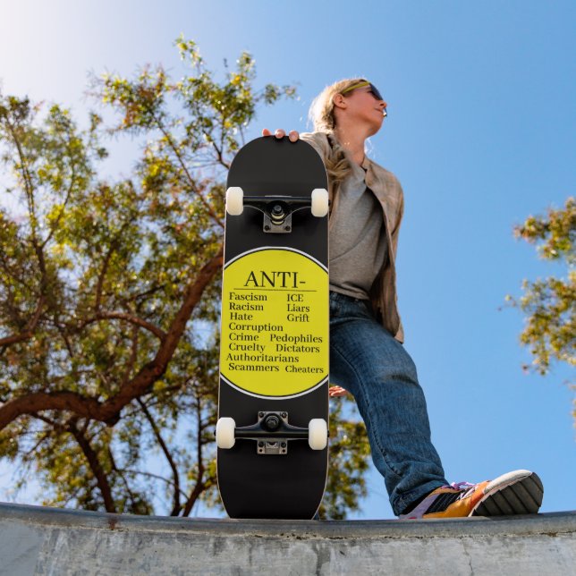 Antiskateboard Mini Skateboard Bräda 18,5 Cm (Utomhus 1)