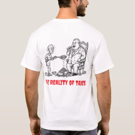 Antiskattspolitisk karikatyr Rollig T-Shirt