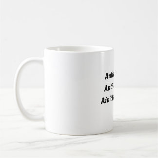 Antisocial Antisocool Rolig Introvert Citat Unisex Kaffemugg