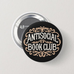 Antisocial bok klubb knapp