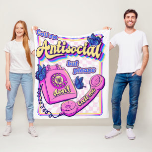 Antisocial Fleecefilt