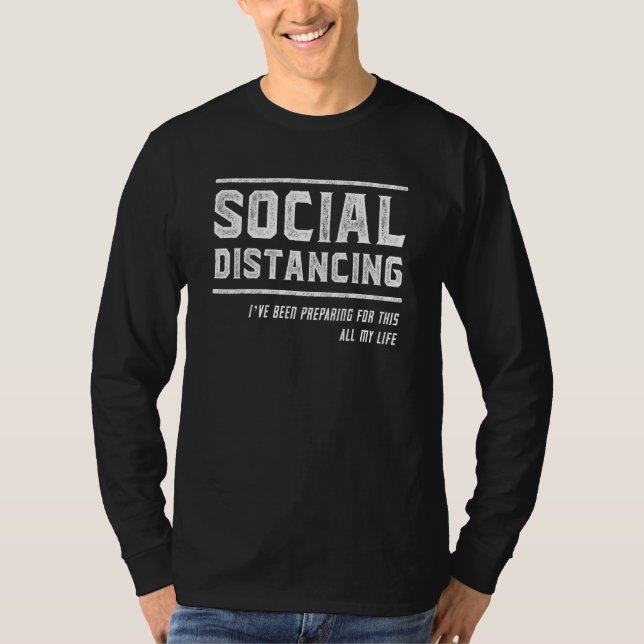 Antisocial introduktion t shirt (Framsida)