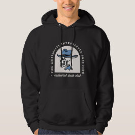 Antisocial pappor klubb inåtvänd cowboy pappa lust hoodie