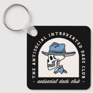 Antisocial pappor klubb inåtvänd cowboy pappa lust nyckelring