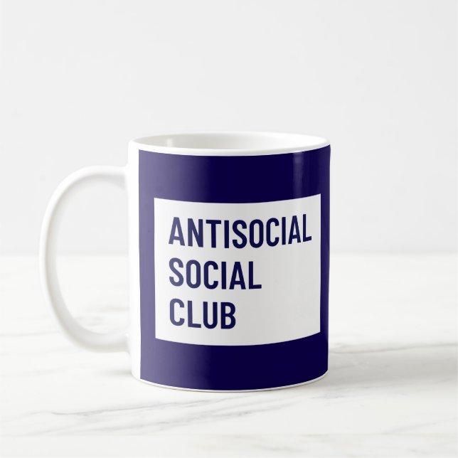 Antisocial Social Club Klassisk Mugg (Vänster)
