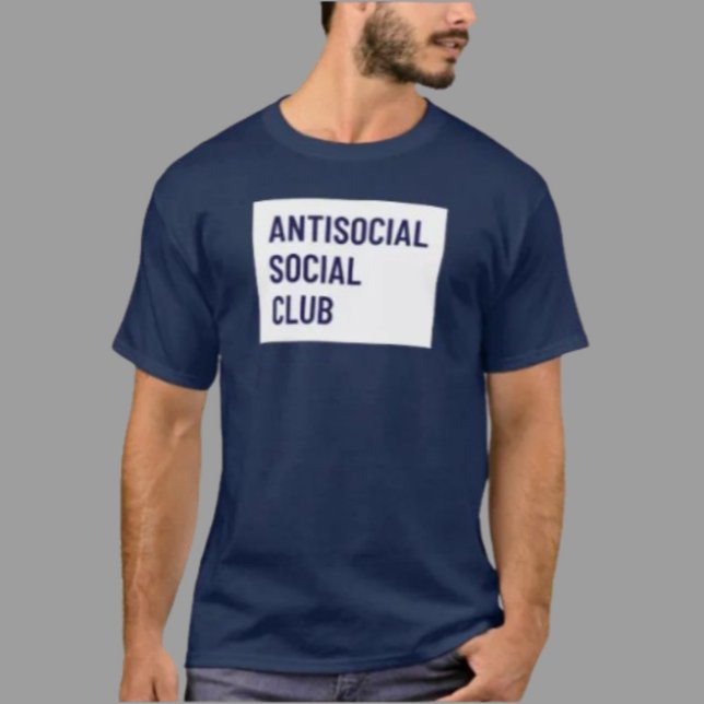 Antisocial Social Klubb Tee (Skapare uppladdad)