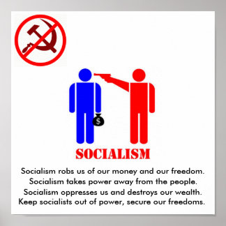 Antisocialism Poster