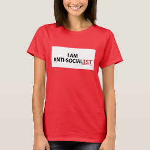 antisocialistisk tee