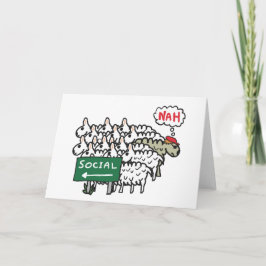 Antisocialt får kort