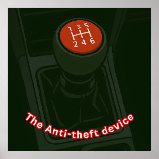 Antistöldanordningen Poster