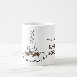 ANTISTRESS Coffee first, worries later quote Kaffemugg