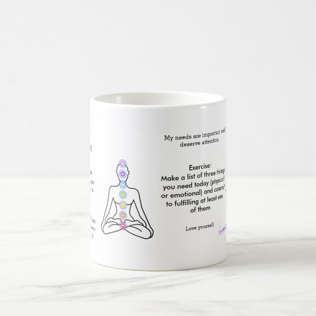 Antistress Peace serenity Chakra Relax calm Kaffemugg (Center)