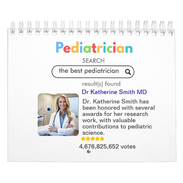 antistress pediatrician google search votes review kalender (Omslag)