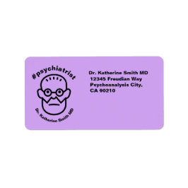 Antistress Psychoanalysis Sigmund Freud Clinic Adressetikett