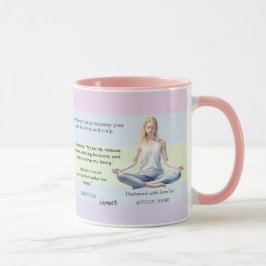 antistress relax calm serenity yoga zen mugg