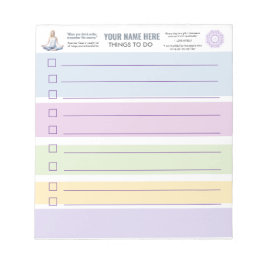 AntiStress Serene Meditation Yoga Chakras relax Anteckningsblock