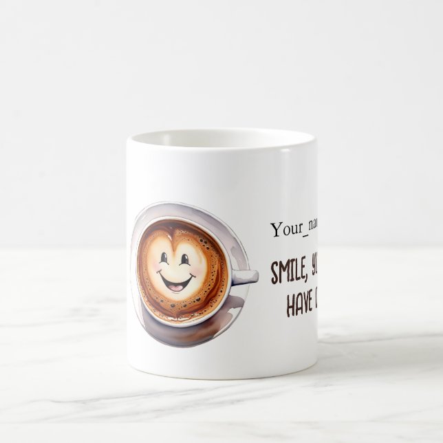 ANTISTRESS Smile, you still have coffee Kaffemugg (Center)