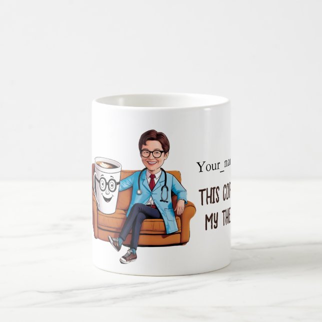 ANTISTRESS This coffee is my therapy Kaffemugg (Center)