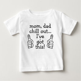 Antistressskämt för föräldrar (babyhumor) t shirt