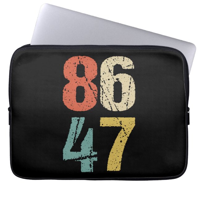 Antitrump - 86 47 I Laptop Fodral (Framsidan)