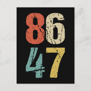 Antitrump - 86 47 I Vykort