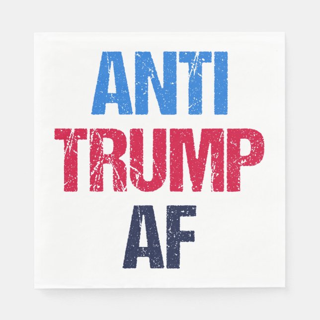 Antitrump AF I Pappersservett (Framsidan)