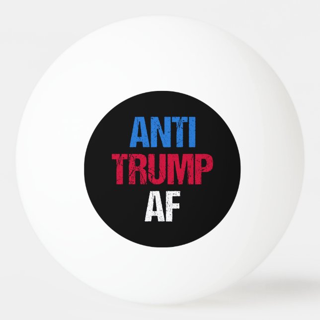 Antitrump AF I Pingisboll (Framsidan)