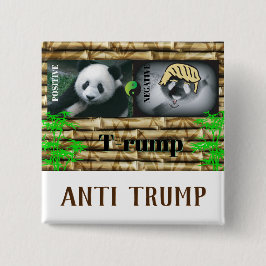 Antitrump/panda. Knapp