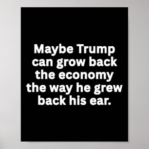 Antitrump Roligt Sarksastisk Politisk humor Satir Poster