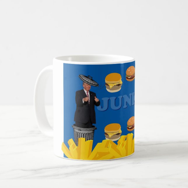 Antitrump/segment. Kaffemugg (Framsida vänster)