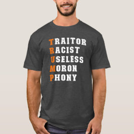 AntiTrump-spellutning T-Shirt