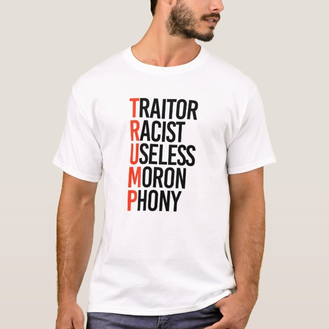 Antitrump T Shirt (Framsida)