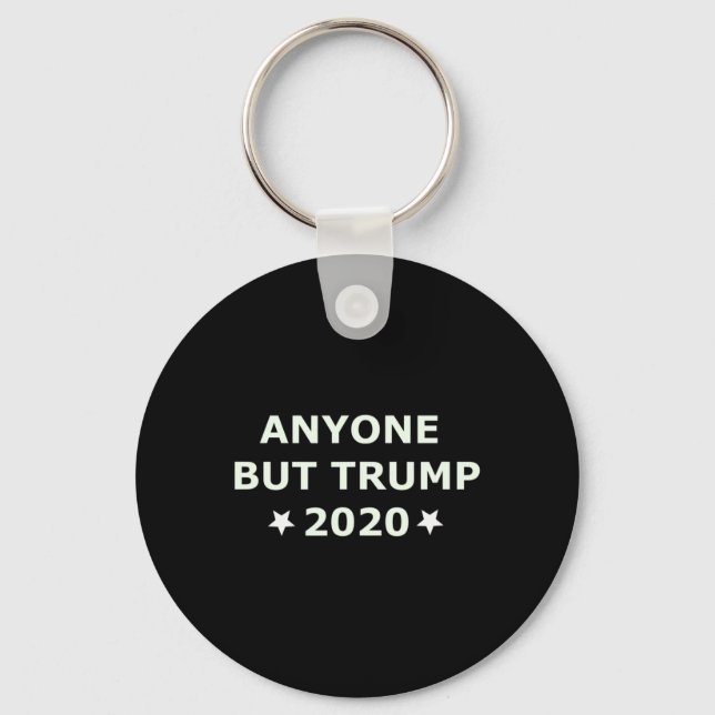 Antitrump-valet 2020 vem som helst utom Trump  Nyckelring (Framsida)