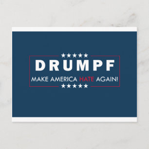 Antitrump Vykort