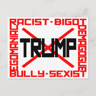 Antitrump Vykort