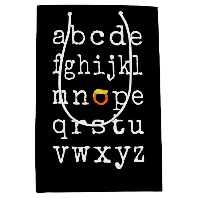 Antitrumpalfabet - Nope V (Framsidan)