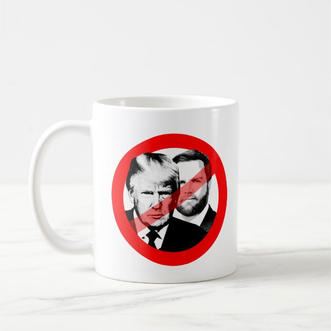 Antitrumpavvikelse Kaffemugg (Vänster)