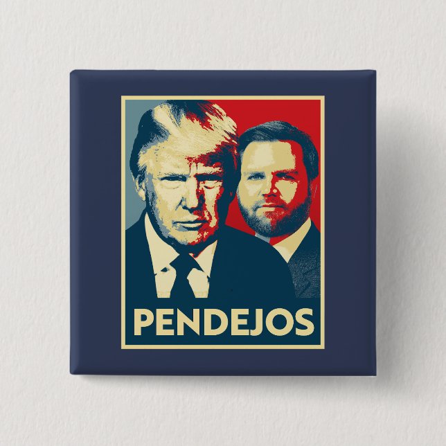 Antitrumpavvikelse - Pendejos Knapp (Framsida)