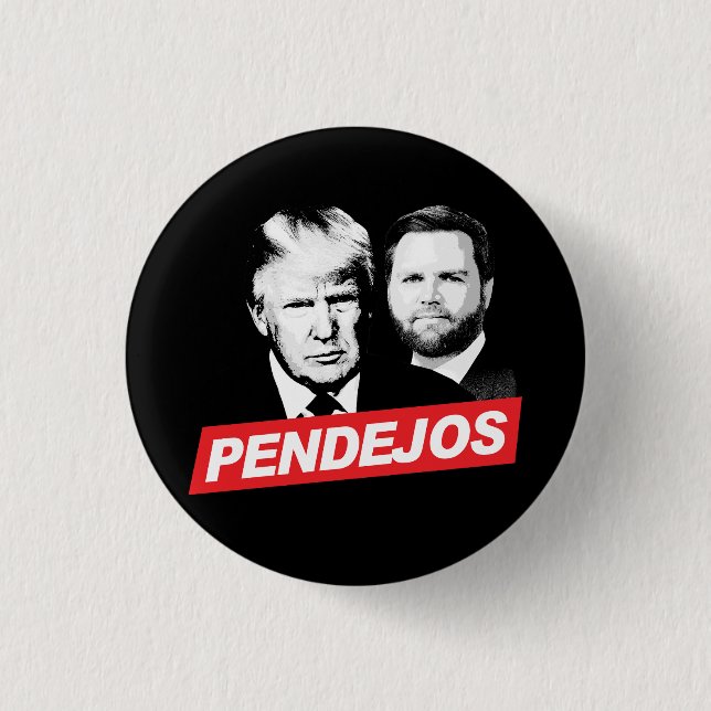 Antitrumpavvikelse - Pendejos Knapp (Framsida)