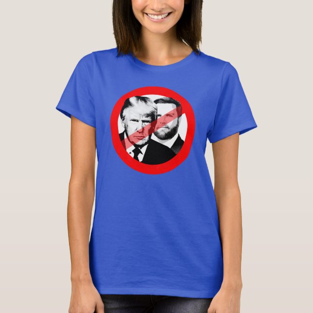 Antitrumpavvikelse T Shirt (Framsida)