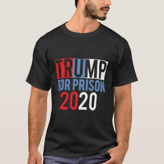 Antitrumpeter för fängelseimpeach Lock Him-uppslag T Shirt