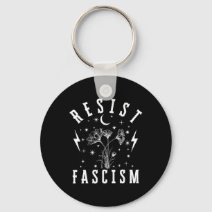 Antitrumpets Blommigt Hate Ljuger och fascismen hå Nyckelring