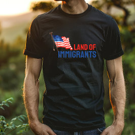 Antitrumpsammanslagningsprotest flagga T-Shirt